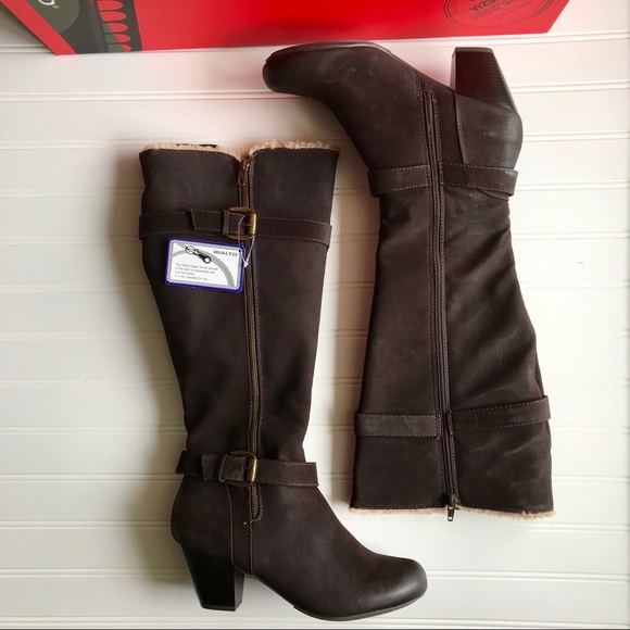 Rialto Shoes - Rialto Espresso  tall boot